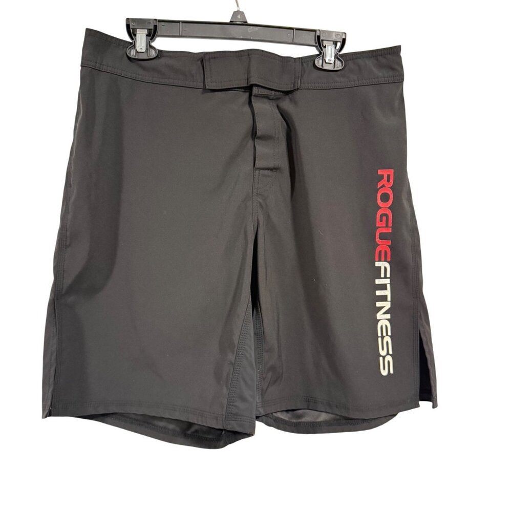 Rogue Fitness Training Black Shorts Men's Size 36 MMA Workout‎ Gym